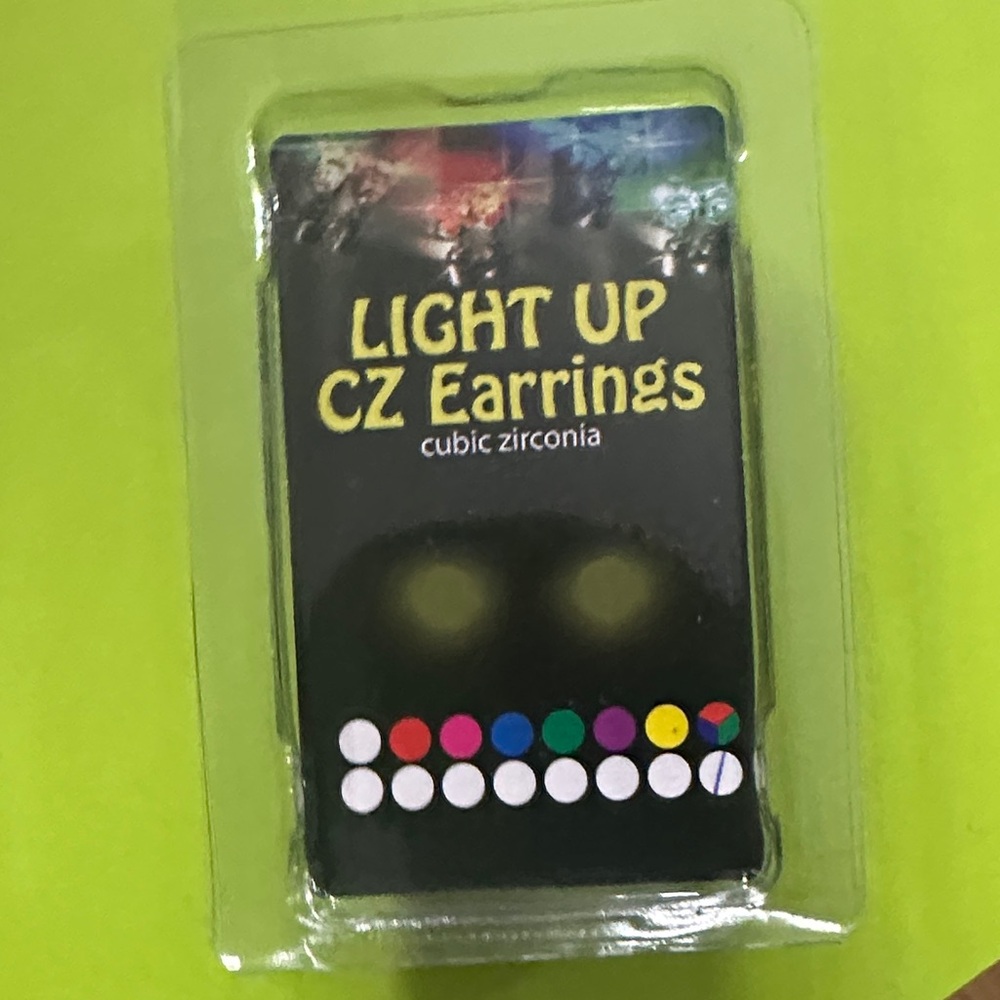 GIVEAWAY! Light Up CZ Earrings